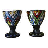 Set of 2 multicolored shells