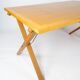 Table à manger en bois clair design Poul Cadovius et fabriqué par Cado