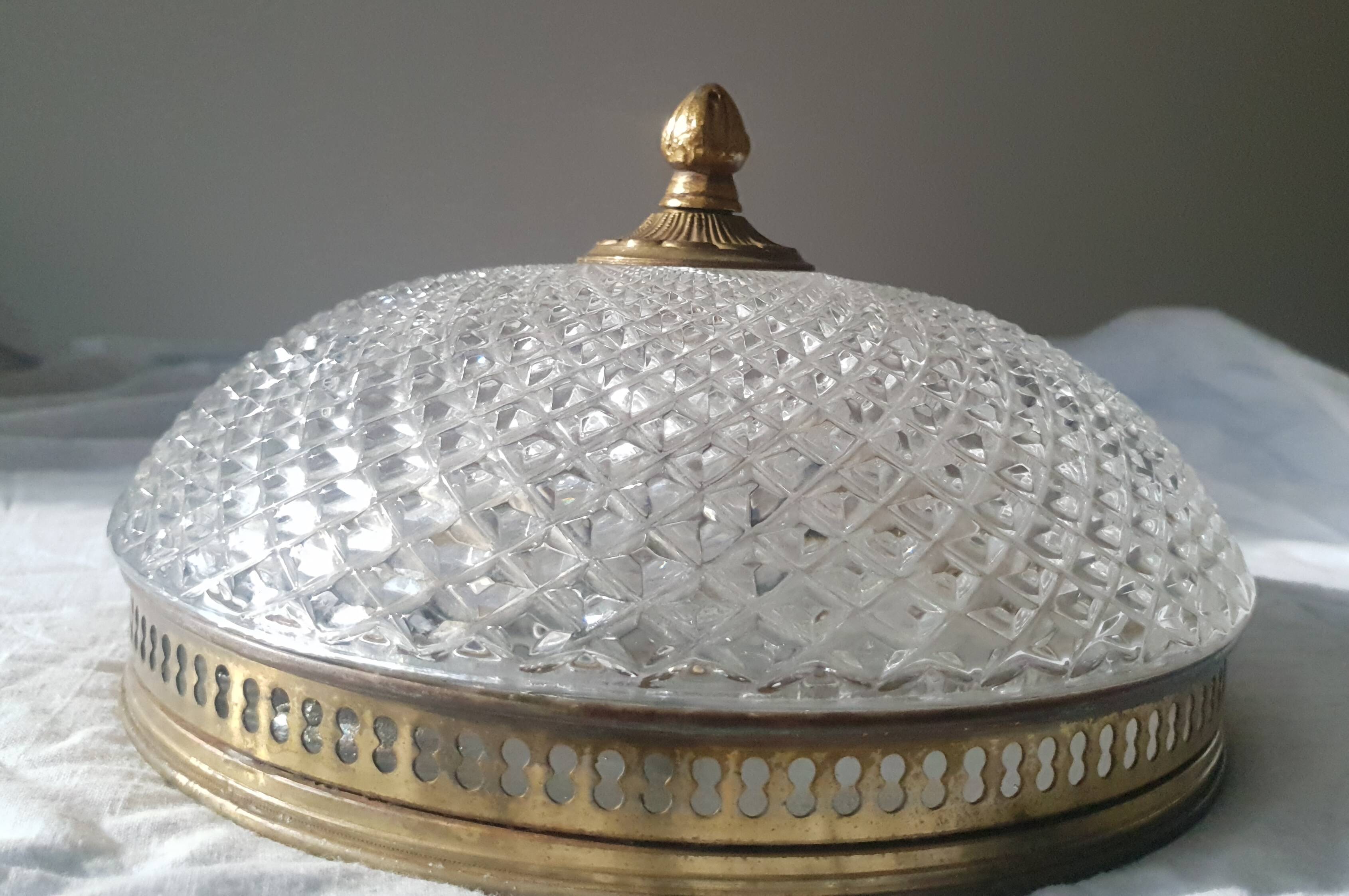 Lucien Gau style ceiling light - Louis XVI