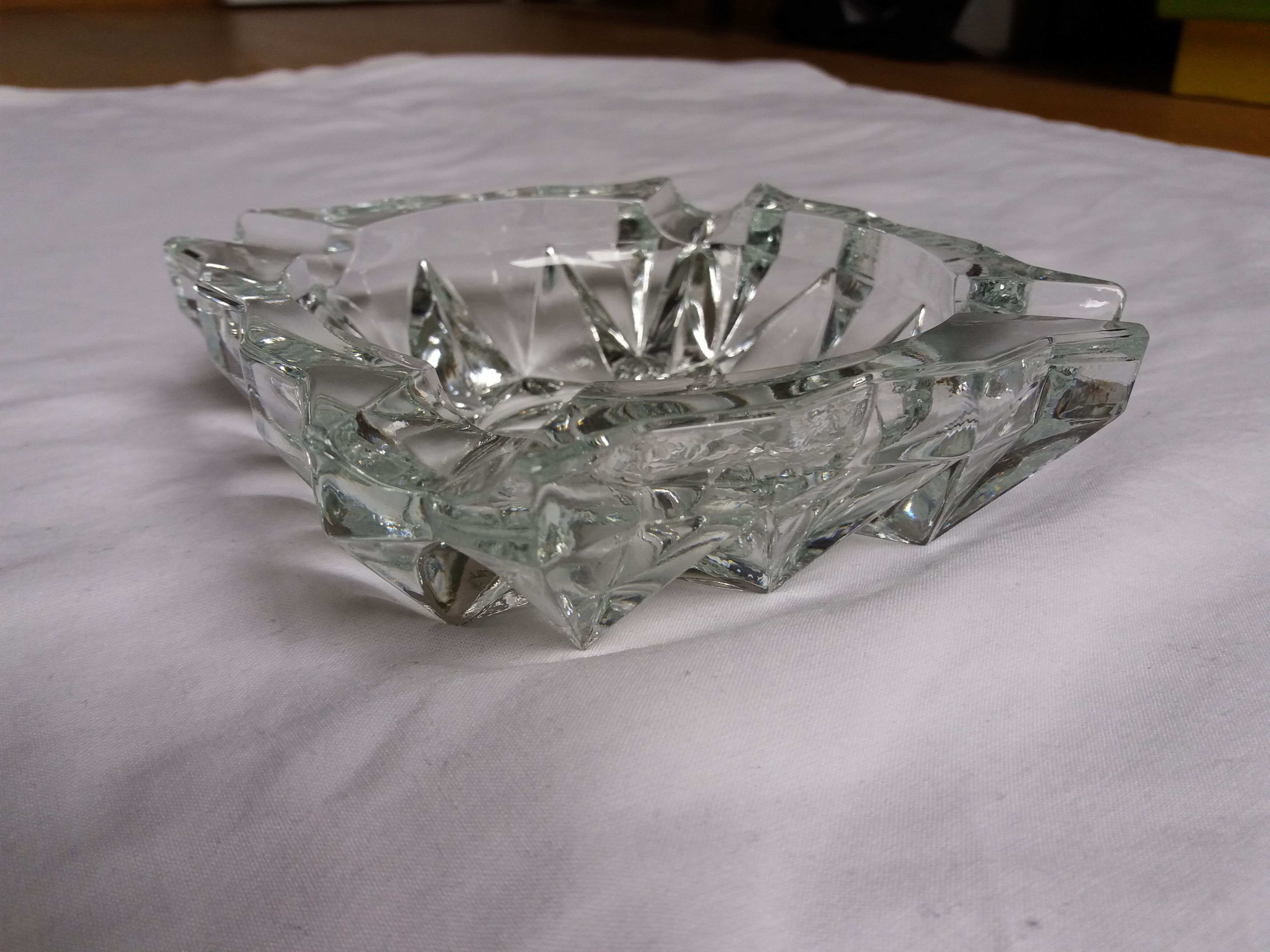 Jean Blard advertising glass ashtray