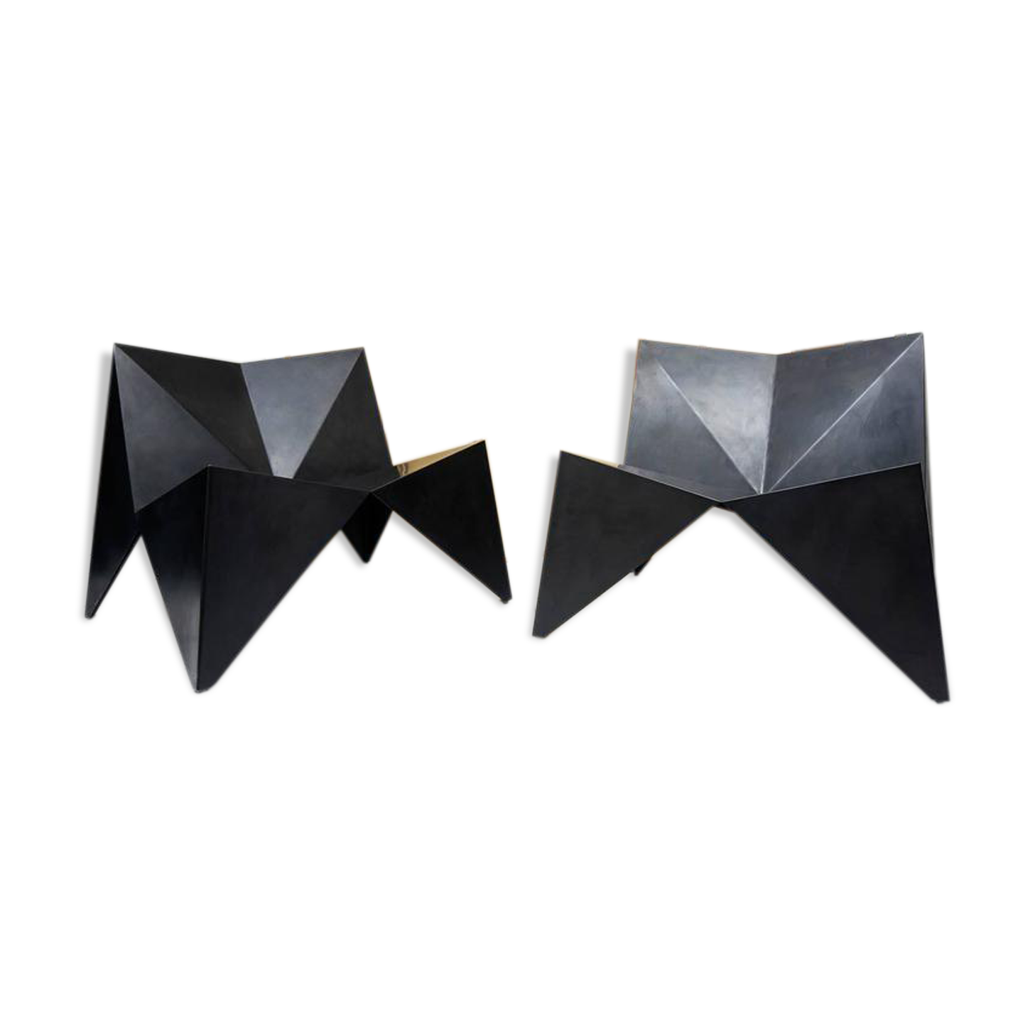 Pair of armchairs "Harry" Stéphane Ducatteau