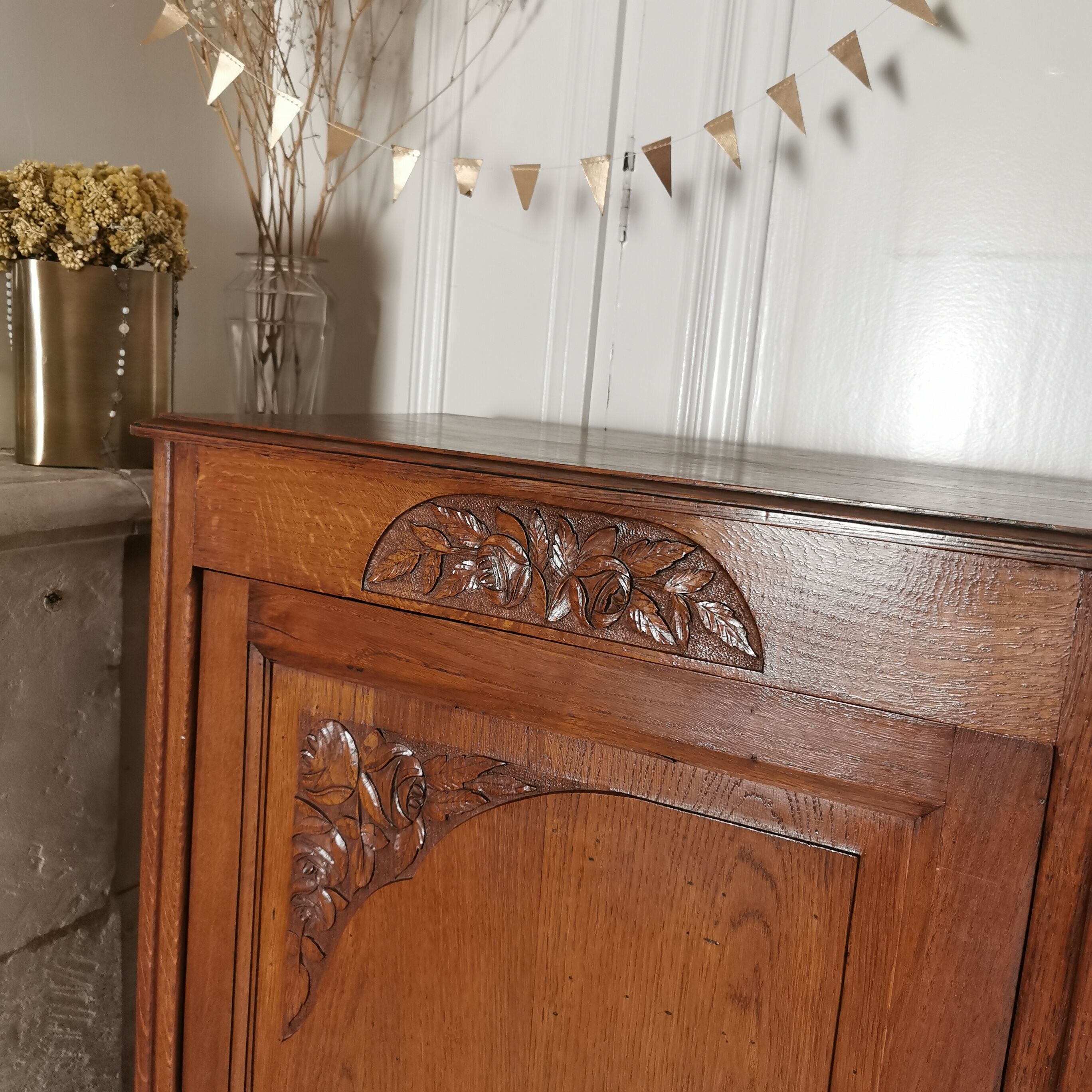 Asymmetrical art deco wardrobe