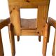 Silvio Coppola dining table with 4 dining chairs for Fratelli Montina