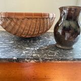 Asian wicker basket