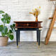 Chevet vintage style Art déco bois et laiton NF 125