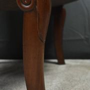 Pair of mahogany armchairs, Restoration period – early 19th century