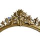 Oval Mirror Louis XV gilded wood