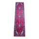 Handmade Indo-Keshan hallway rug 307x84cm