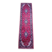 Tapis de couloir Indo-Keshan fait main 307x84cm