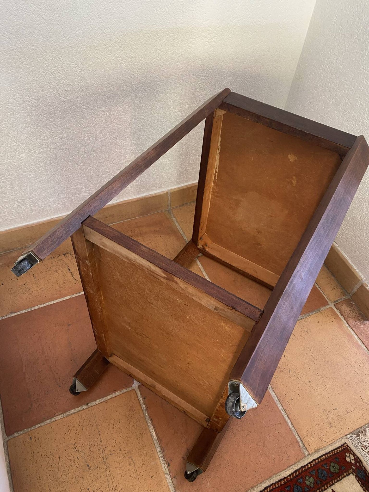 Wooden dessert table