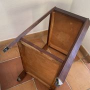 Wooden dessert table