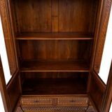 Unique Moorish style bookcase, circa 1870.