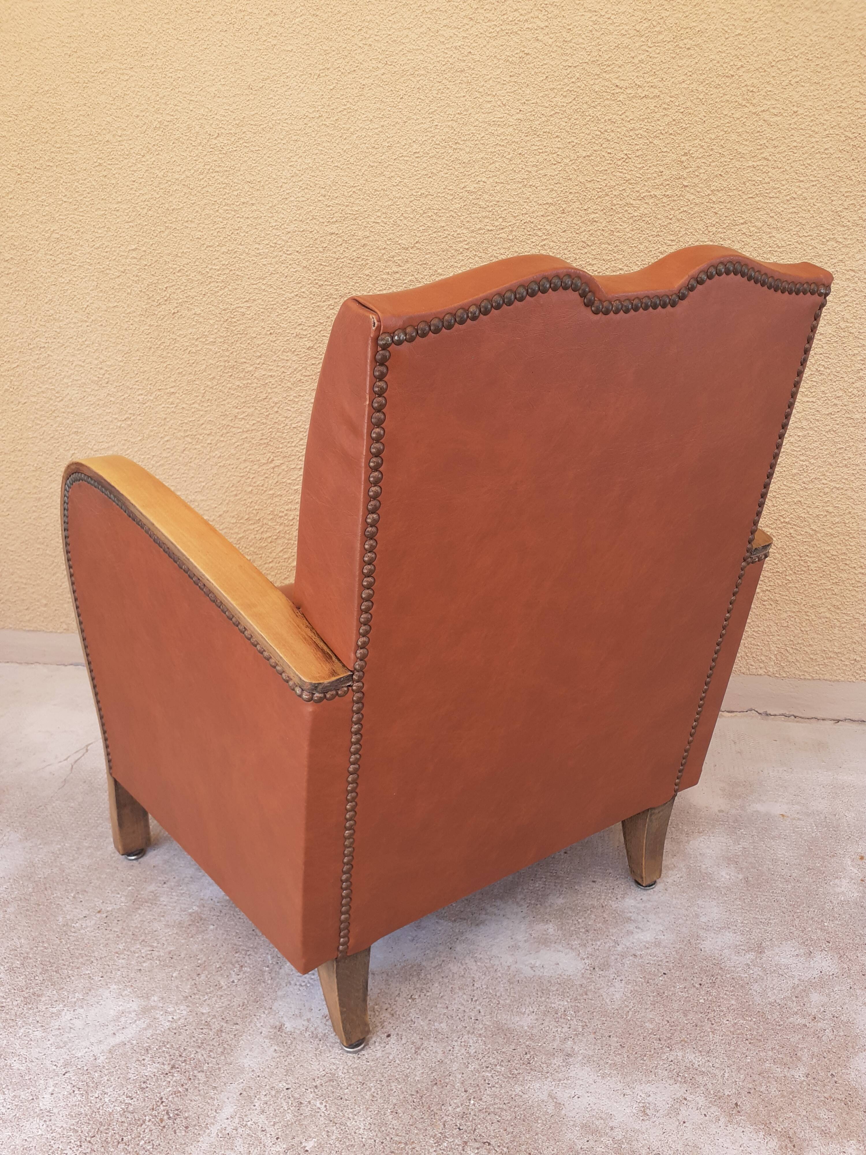 Skai havana armchair