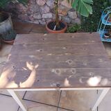 Farm table of the 50s