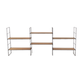 Triple modular shelves
