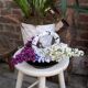Flower vase style Fat Lava Vallauris