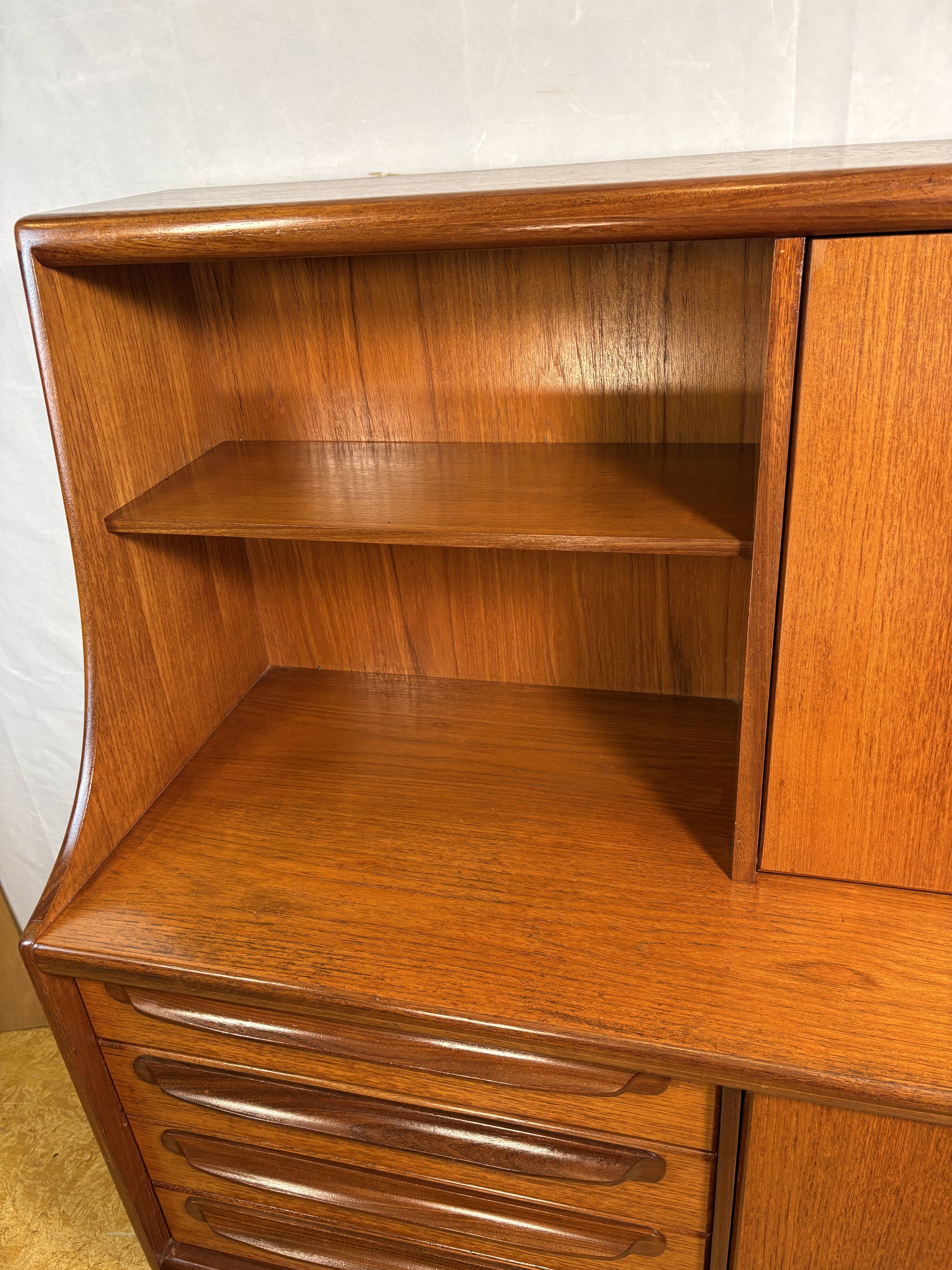 Vintage A. Younger “Sequence” Teak Highboard 1960 Designed by John Herbert