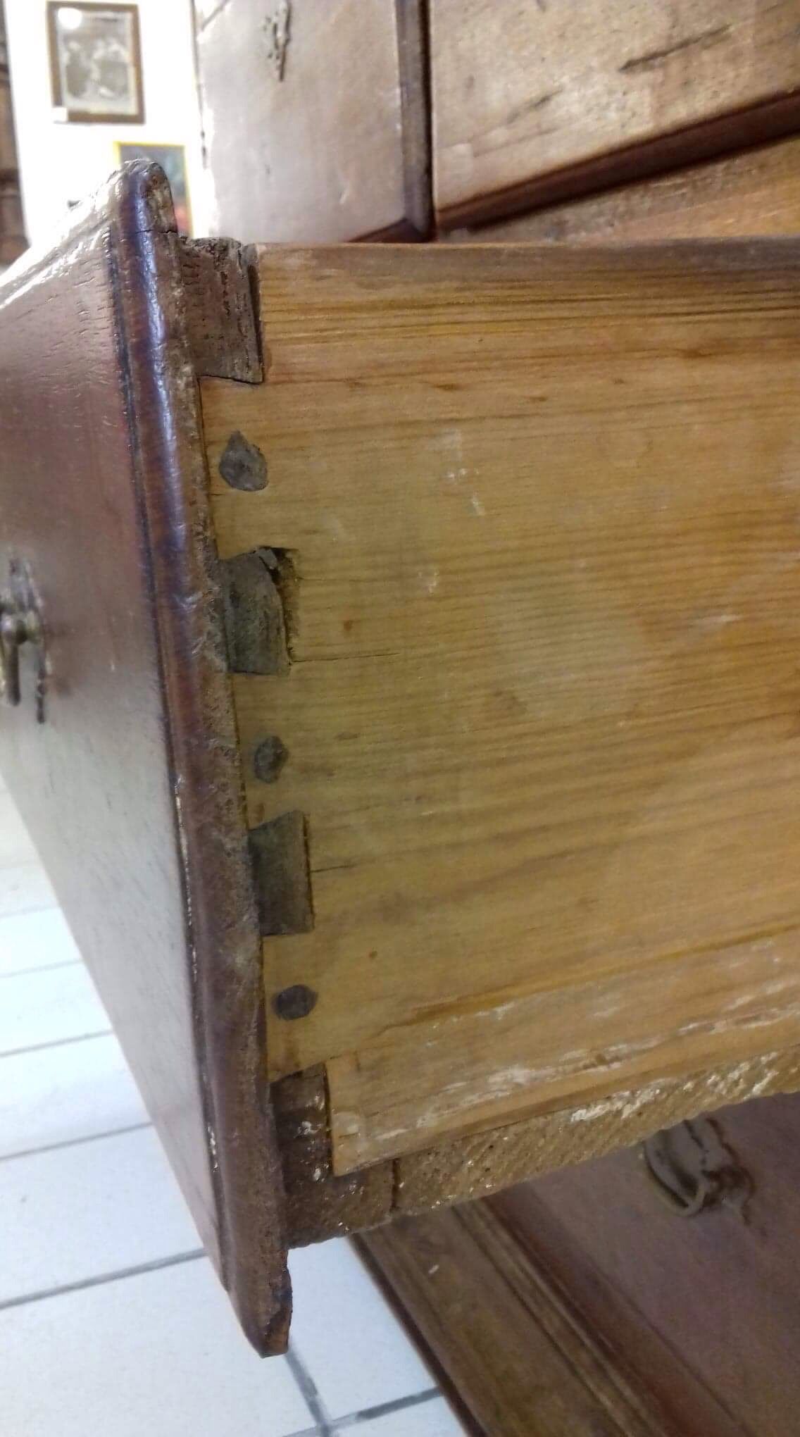 Armoire coloniale bois exotique XlX