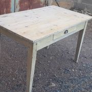 Patinated kitchen table
