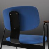 Set of 6 Dining Chairs by Willy Van Der Meeren for Tubax, Belgium, 1950s