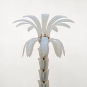 Iridescent Murano Glass Palm Tree Floor Lamp