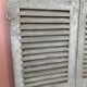 Pair of old shuttered windows