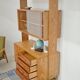 High sideboard, wooden display cabinet by Frantisek Jirak – 1960