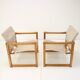 Set of Two Scandinavian Safari Armchairs by Karin Mobring, 1980s