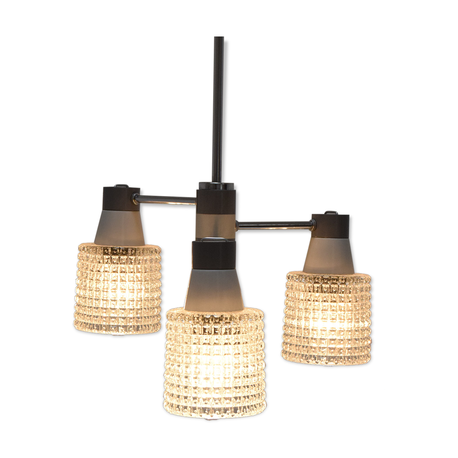 Mid-century Chandelier by Drukov, 1970’s.