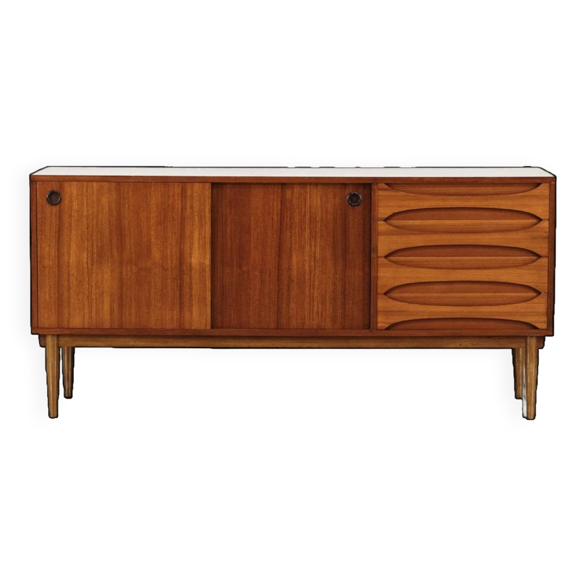 Medium sized wooden sideboard 1960's