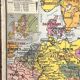 Old school map Hatier Brunhes 1, 1930 - Central Europe