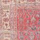 Tapis vintage Oushak turc sku2365