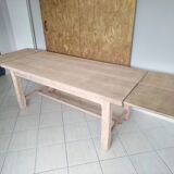 Renovated solid oak farmhouse table