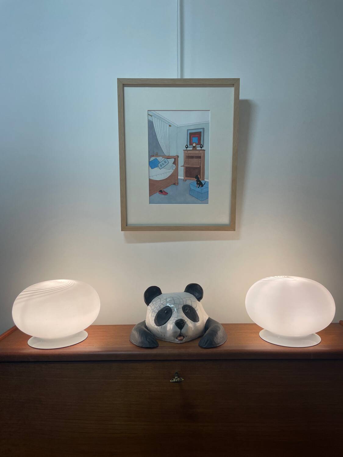 Pair of 60/70 table lamps