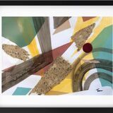 Original and unique hand-painted abstract painting