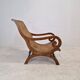 Colonial Style Carved Caned Plantation Chair