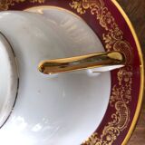 Set of 4 cups porcelain from Limoges