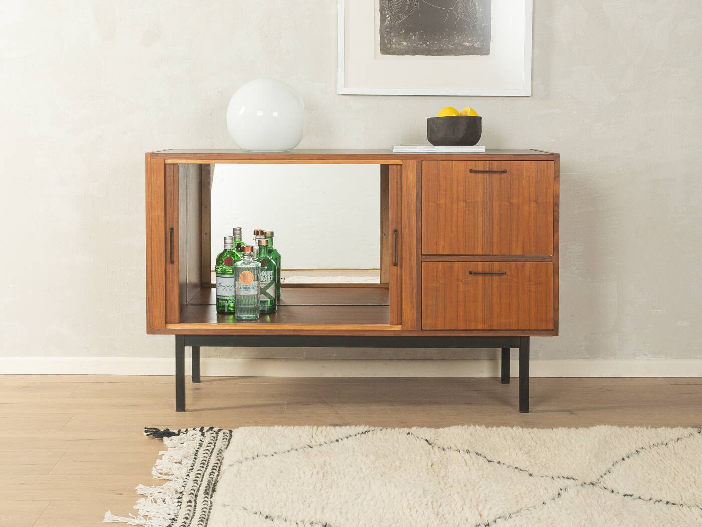 1960s bar cabinet (former TV cabinet)
