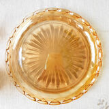 Amber glass liquor service