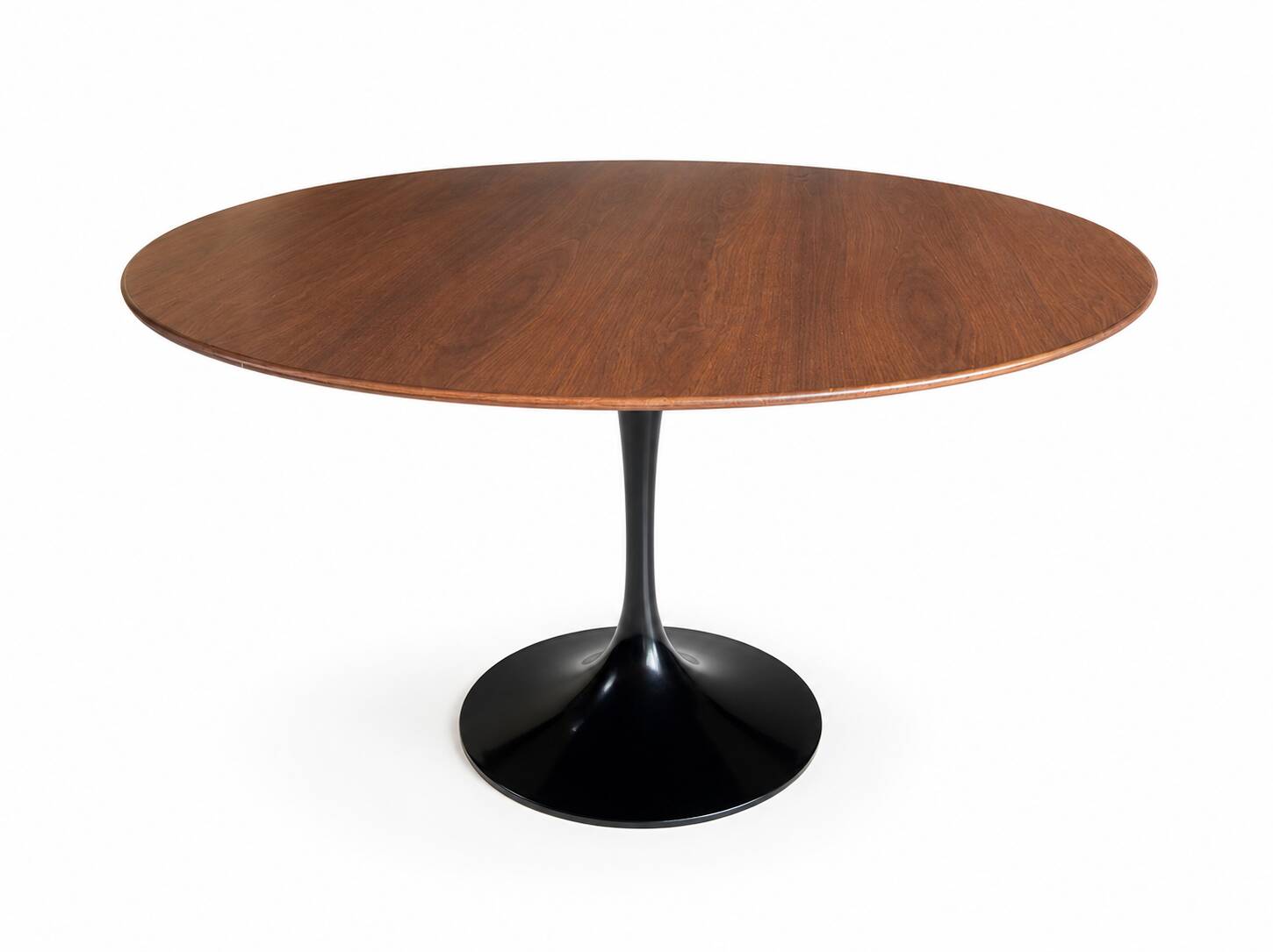 Table de repas Saarinen noyer, edition limitée 50th anniversary Ø120 cm - 2