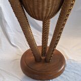 20th century rattan gardener