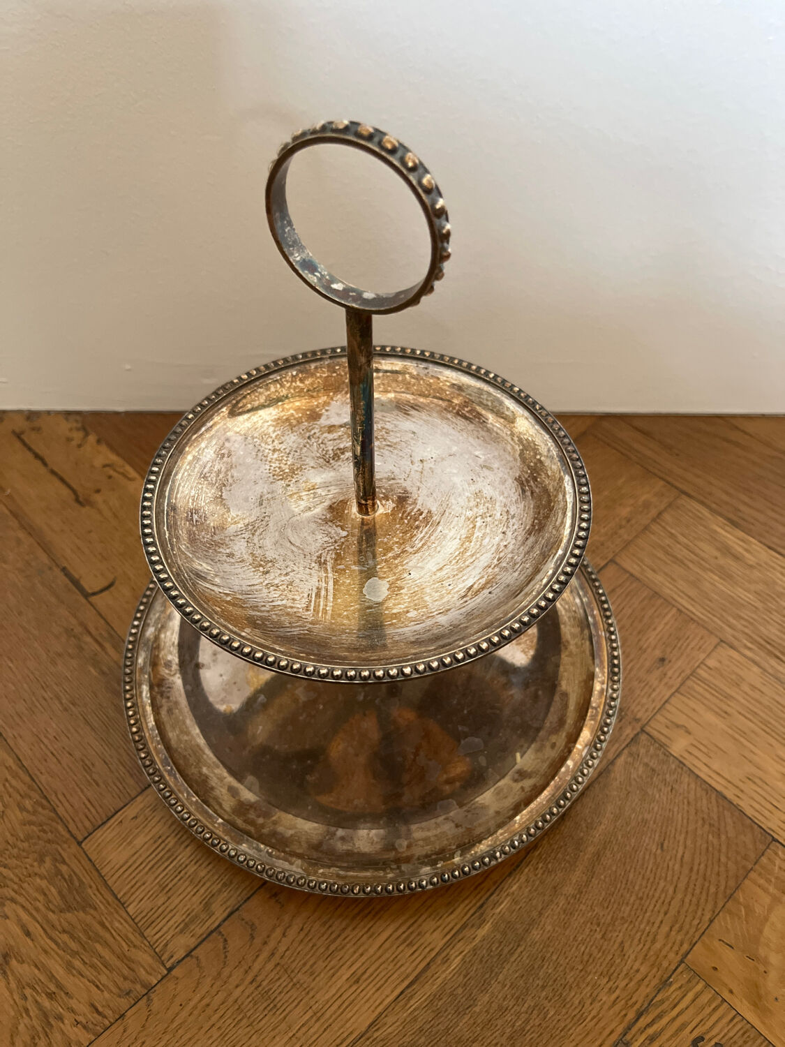 Silver tray