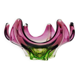 Coupe Fleur Murano rose