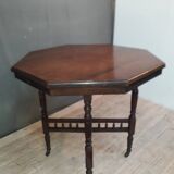 Side table in mahogany