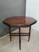 Side table in mahogany