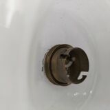 Vintage glass pendant light