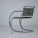 MR20 Tubular Steel Chair by Ludwig Mies van der Rohe for Knoll