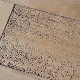 Large farmhouse table in solid beech wood
