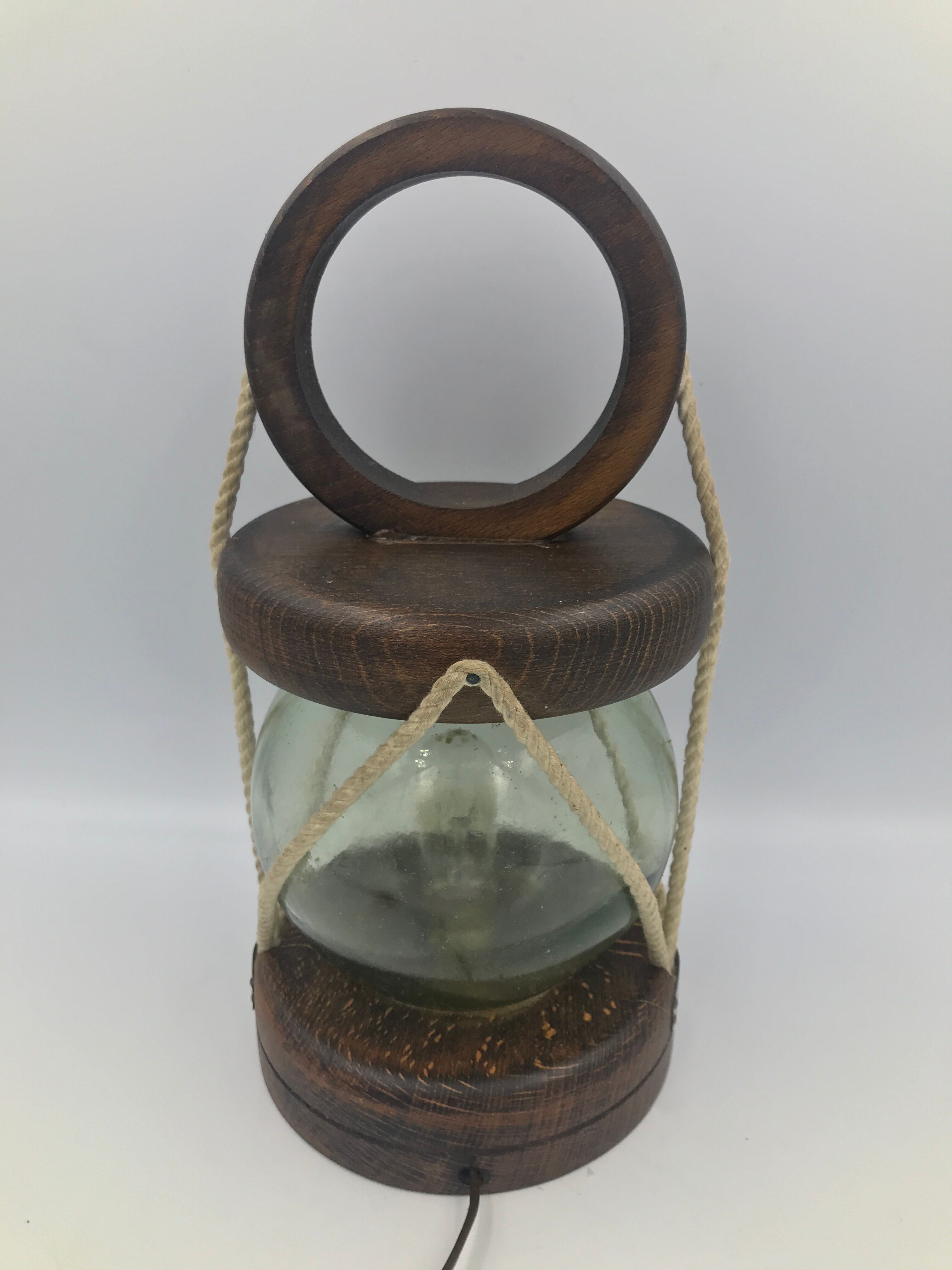 Vintage navy style lamp
