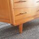 Commode vintage chêne doré 1950